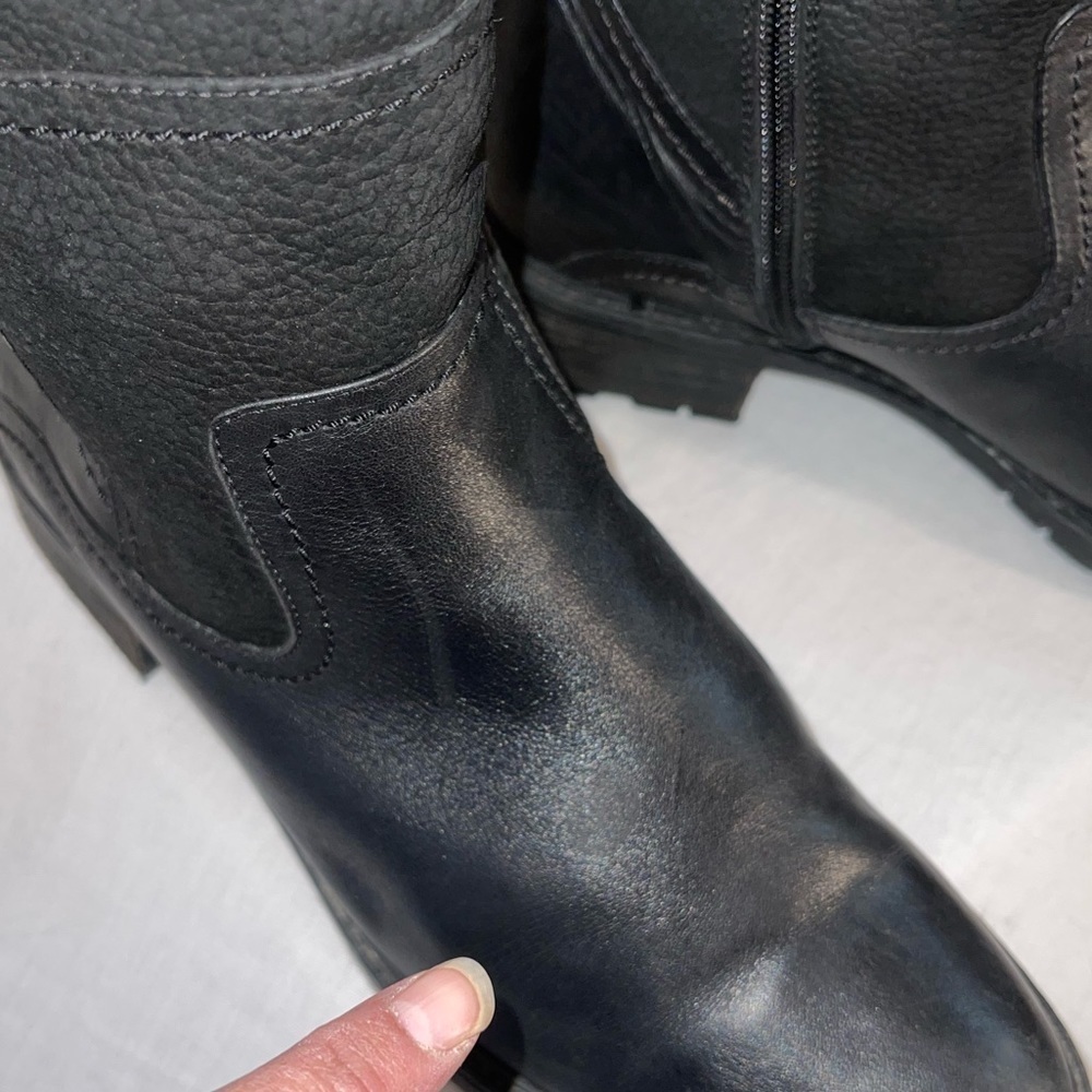 Blondo Women's Victory Waterproof Leather Riding Boot. Size 9 GUC - Picture 10 of 10